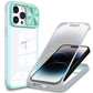 Sliding Camera Lens Protection Full Coverage Case For iPhone 14 13 12 11 Pro