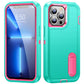 Metal Bracket Back Cover Shockproof Defend Case For iPhone 13 14 Pro Max 11 12 Pro Max 6 6s 7 8 Plus SE 2022 X Xs XR